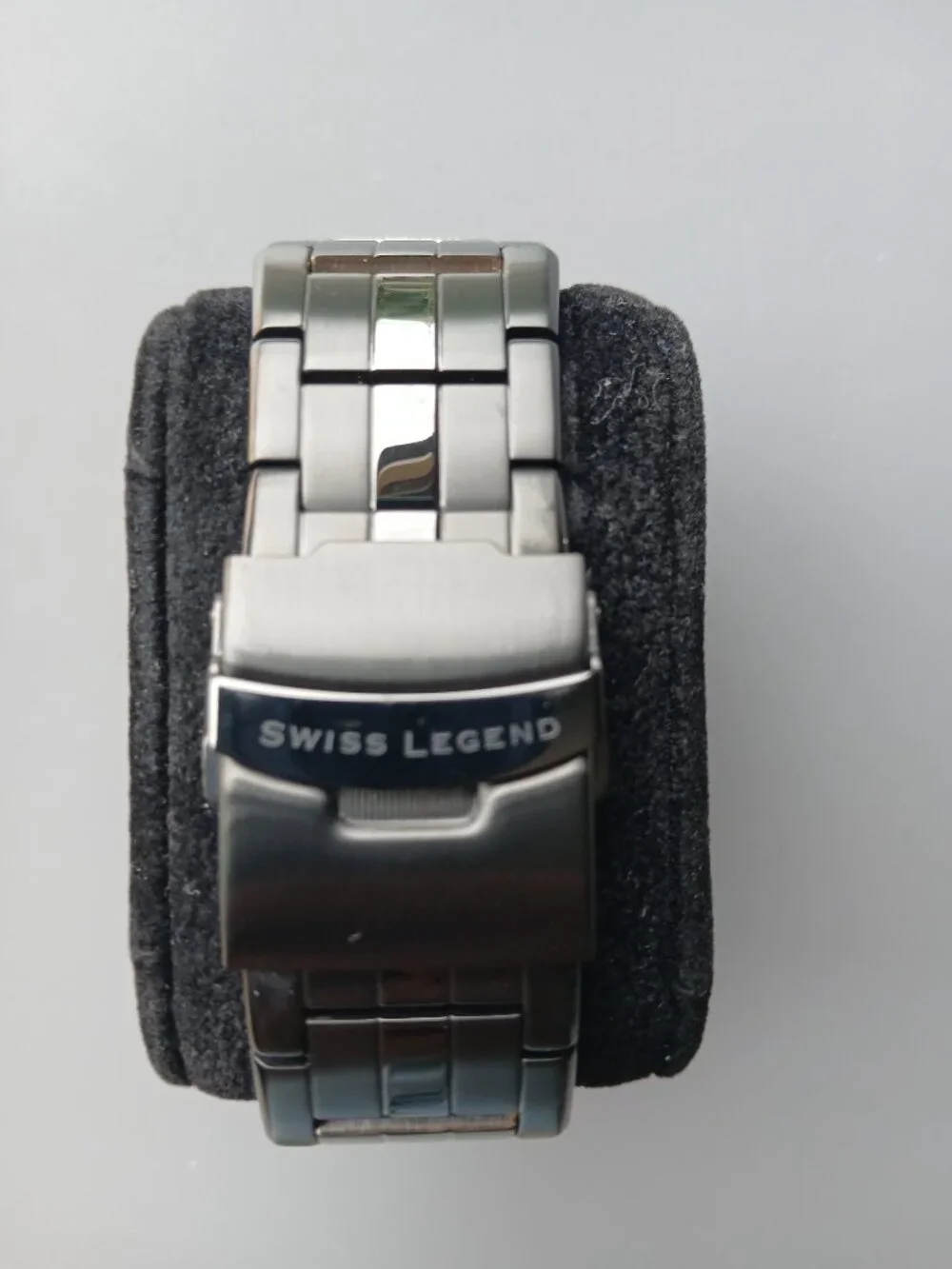 Swiss Legend - Neptune w/steel band Orange and Black - Chicago Bears
